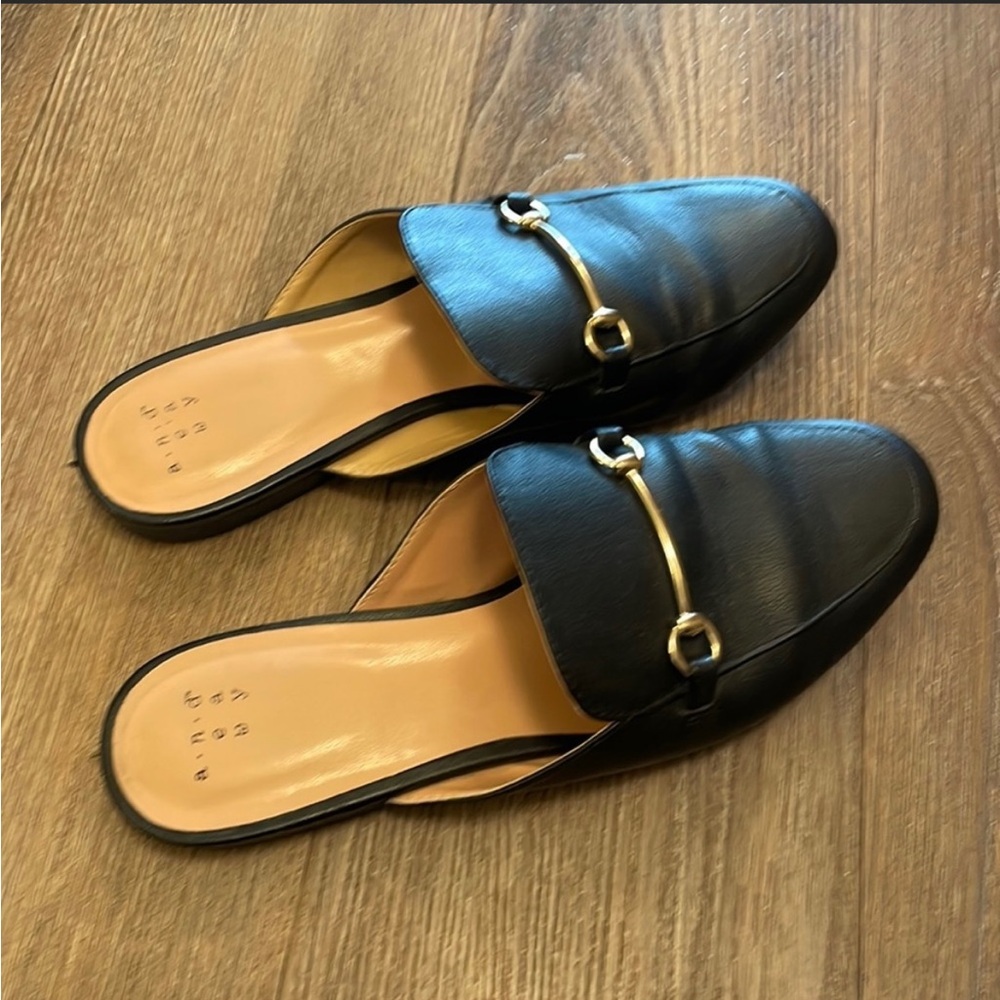 A new day black loafers